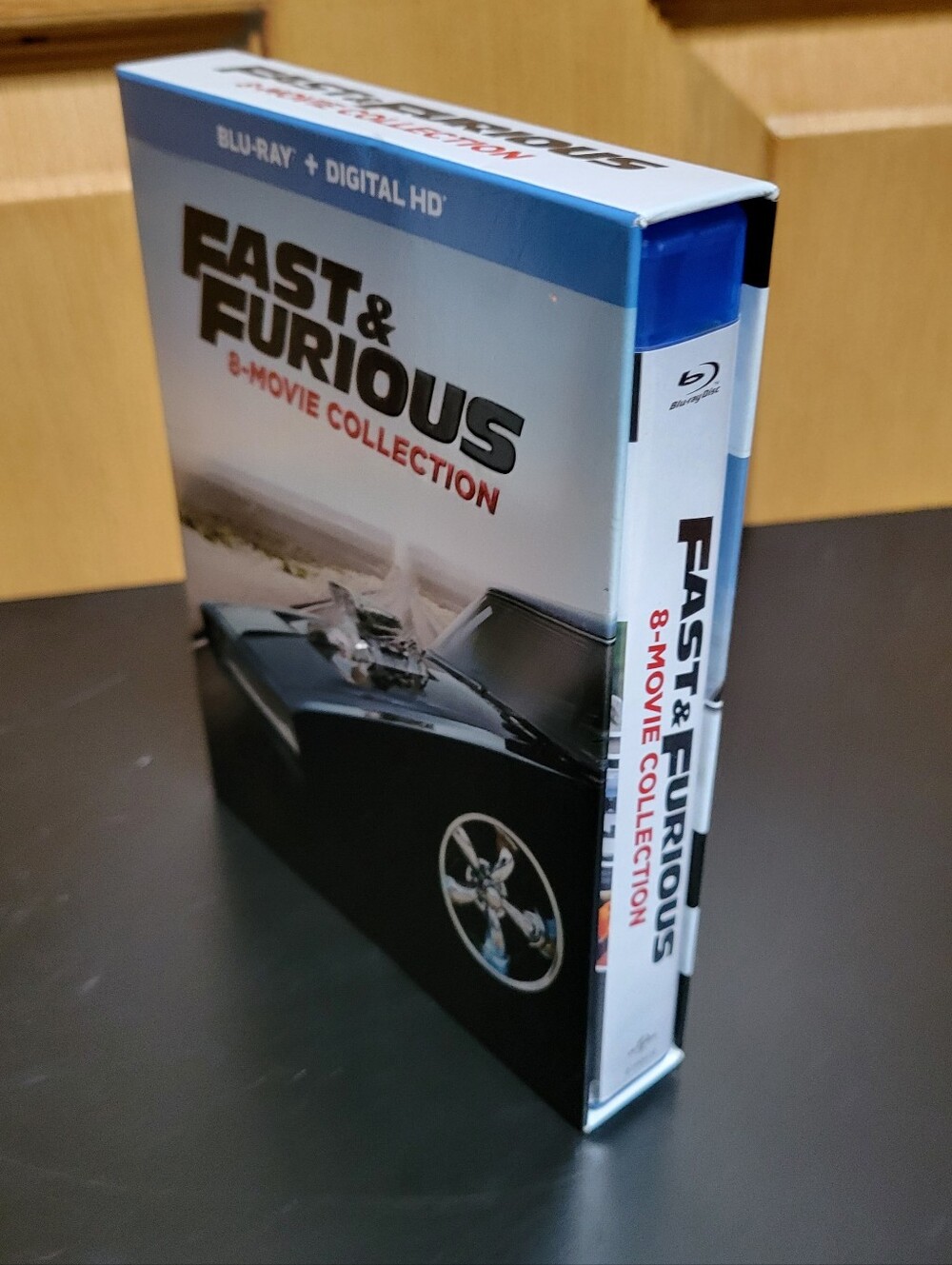 Fast & Furious 8-Movie Collection Blu-ray - Black